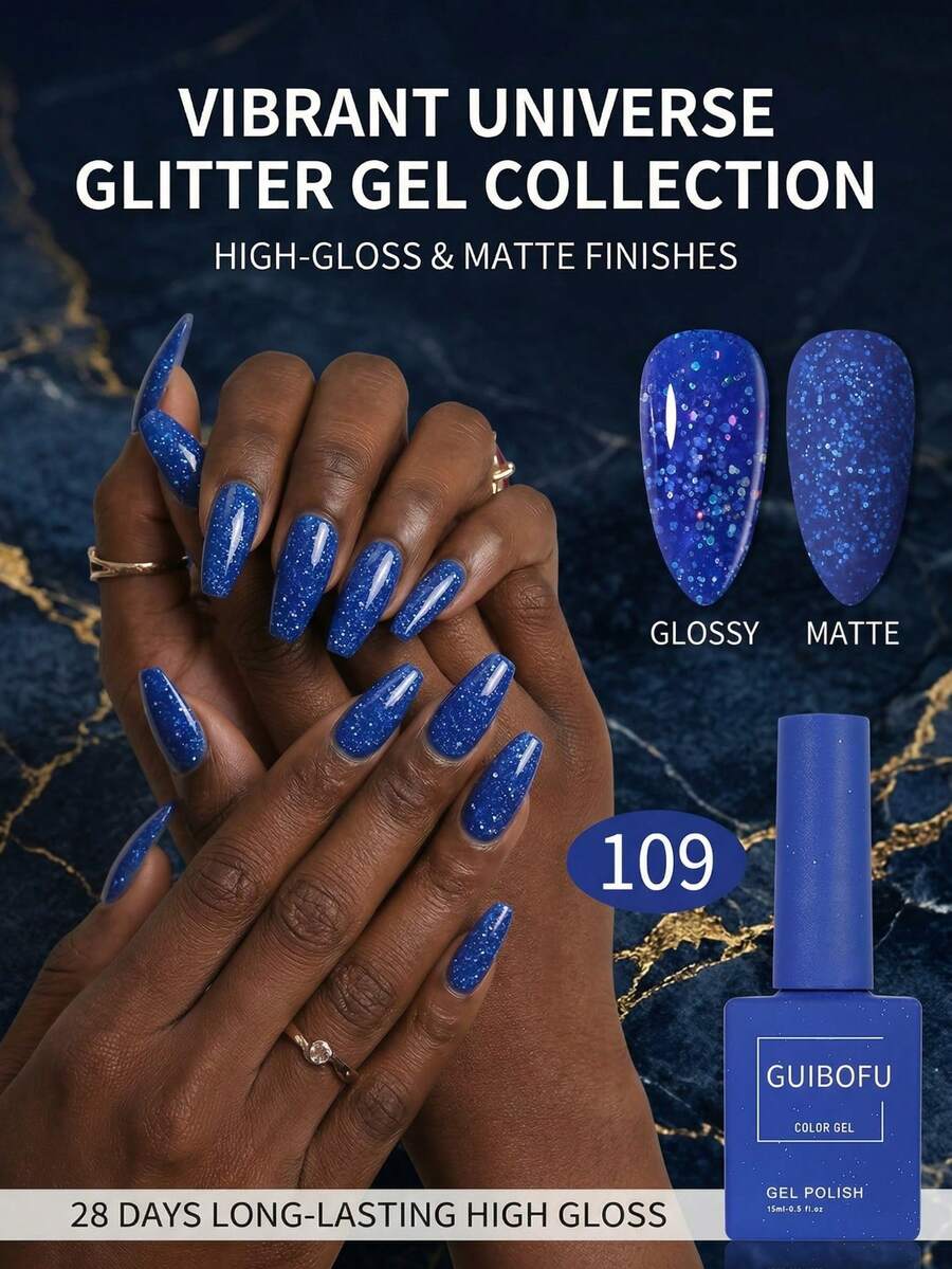 Brand GUIBOFU 1pc No.109 Gel Nail Polish