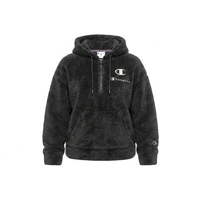  SUDADERA CHAMPION MUJER EPFW2313W84 POLIESTER NEGRO