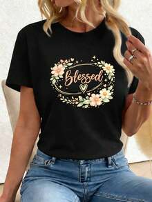 Women T-Shirts - Black - View 1