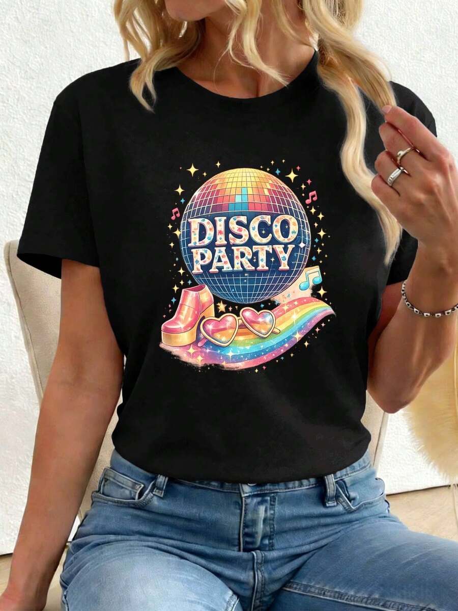 Women T-Shirts - Black - View 1