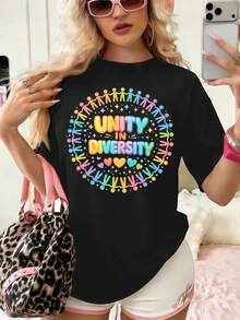 Women T-Shirts - Black - View 1