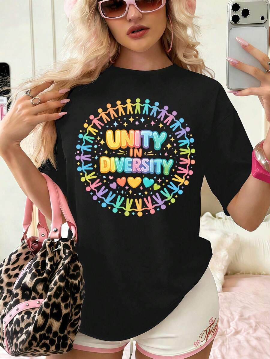 Women T-Shirts - Black - View 1