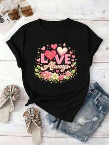Women T-Shirts - Black - View 2