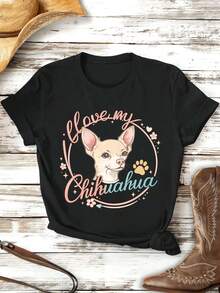 Women T-Shirts - Black - View 2
