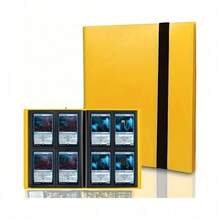 4-Pocket, 160-Pocket Trading Card Collection Album, With PP Sleeves, Compatible With Game And Sports Cards - Multicolor - View 11