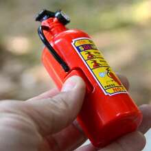 1pc Mini Fire Hydrant Shaped Water Gun Toy, Children's Summer Water Blaster, Creative Extinguisher Pull-Out Water Fight Gadget, Suitable For Water Play, Beach, Pool Party, Outdoor Family Fun, Kids Gift; Pull-Out Design For Long Range, Realistic & Fun Styling Easy To Carry & Store. - Multicolor - View 7