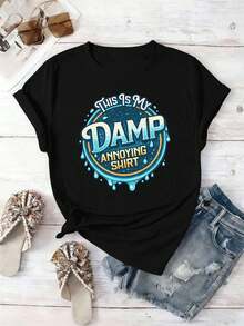 Women T-Shirts - Black - View 2