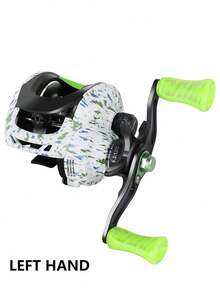 BILLINGS Baitcaster Fishing Reel,6.3:1 Gear Ratio Baitcasting Reel,Max Drag 8KG,With Magnetic Brake,Metal Spool,For Saltwater Freshwater - Multicolor - View 9