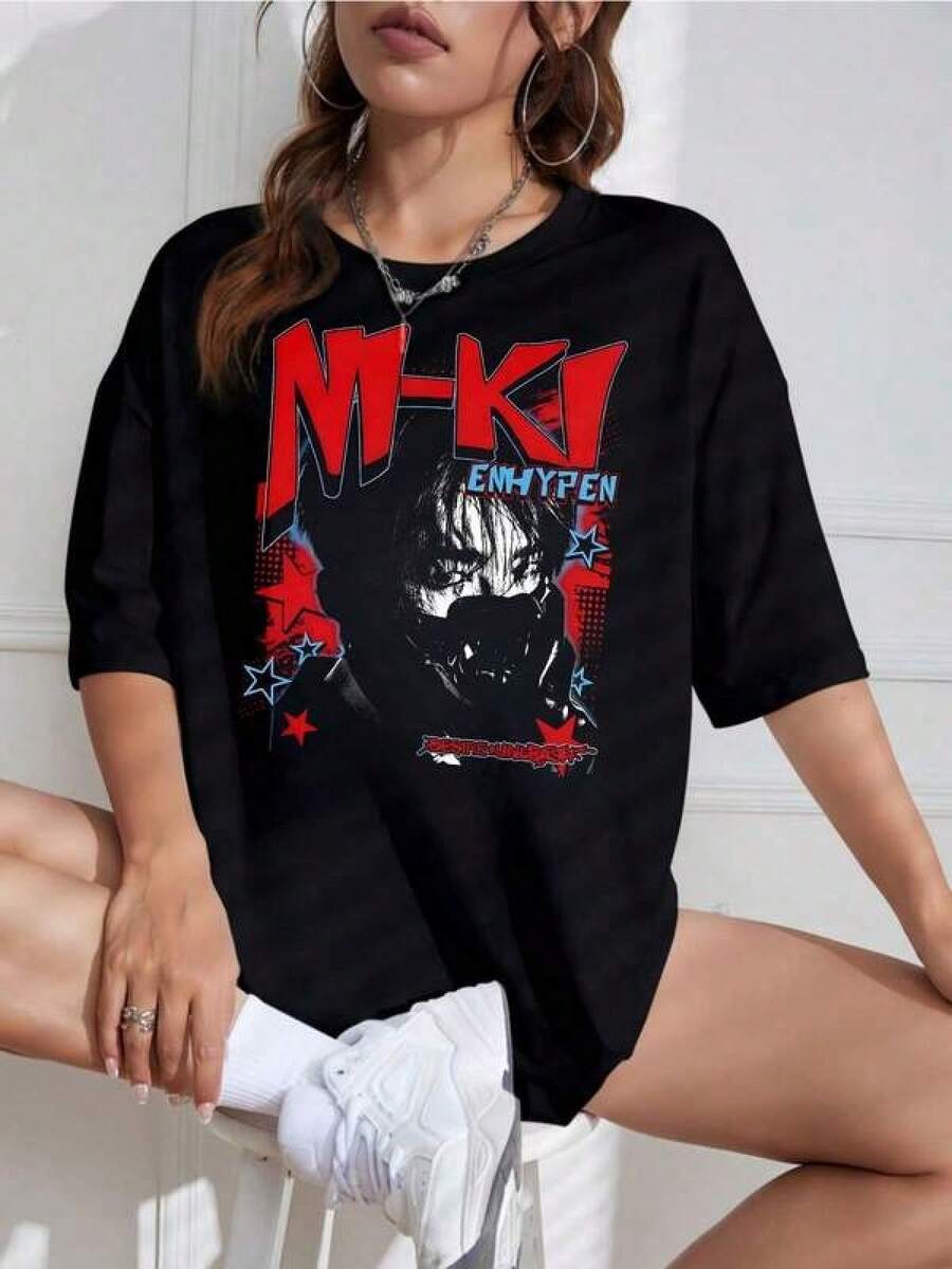 Women T-Shirts - Black - View 1