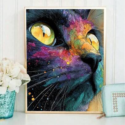 Tranh ghép kim cương tự làm, tranh đính kim cương acrylic, nghệ thuật thủ công tự làm để trang trí nhà cửa, quà tặng.
