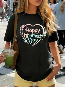 Women T-Shirts - Black - View 1