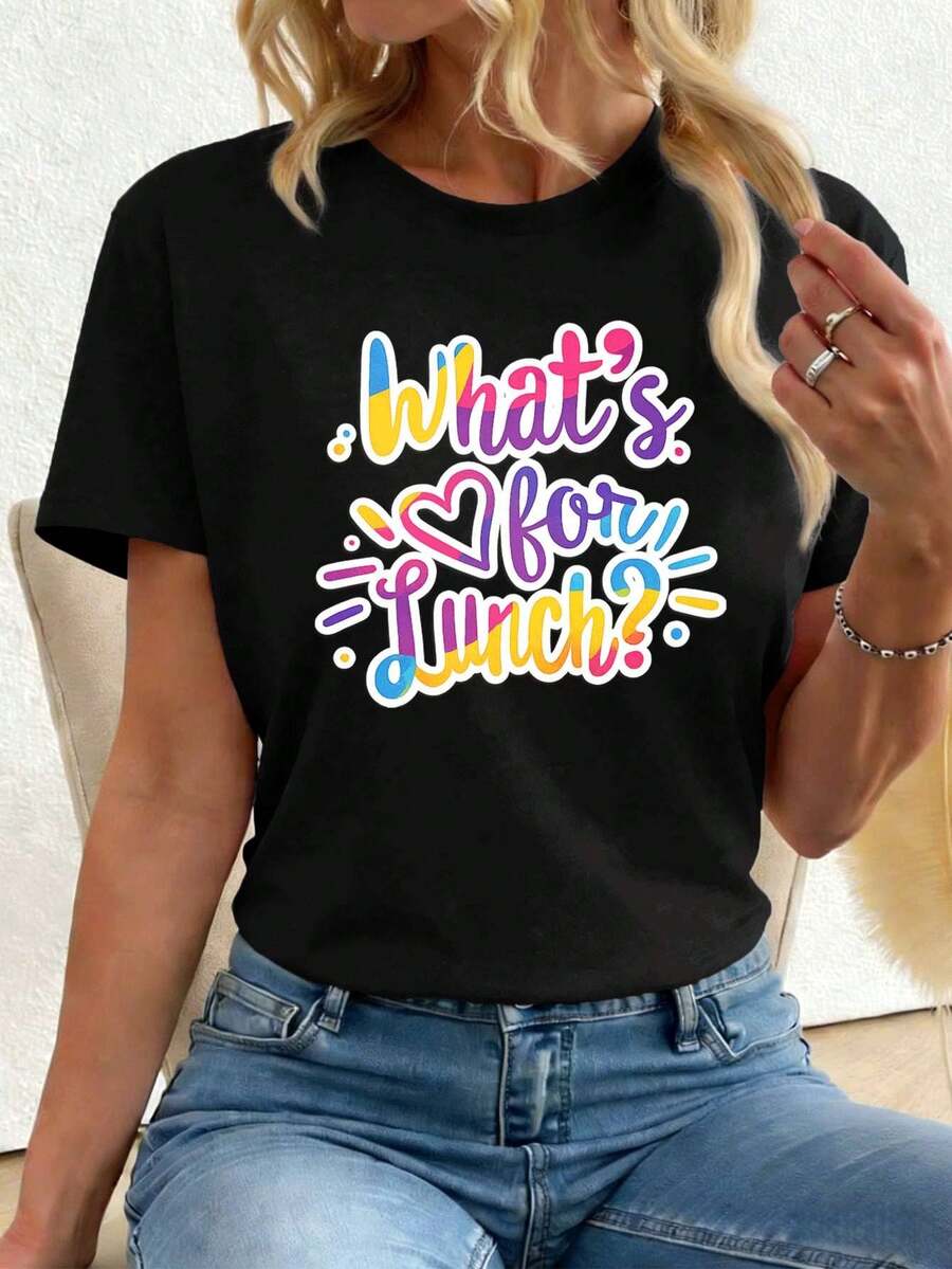 Women T-Shirts - Black - View 1