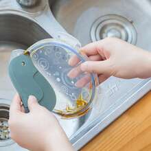 Raspador de silicona con forma de pingüino lindo - Utensilio de cocina suave para hornear, limpieza de sartenes antiadherentes y encimeras con grasa - Gris - Ver 8