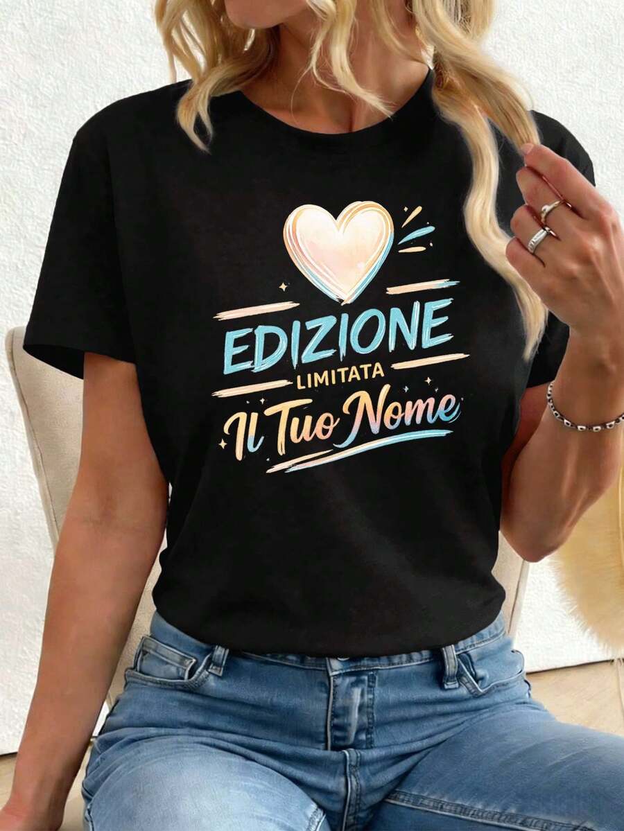 Women T-Shirts - Black - View 1