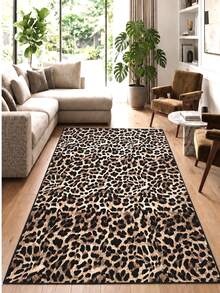 Modern Zebra Stripe Digital Print Kitchen Rug - Chic Animal Pattern Non-Slip Washable Floor Mat, Made In Turkiye 80x200 Cm, 80x300 Cm,100x200 Cm, 120x180 Cm - Yellow - View 6
