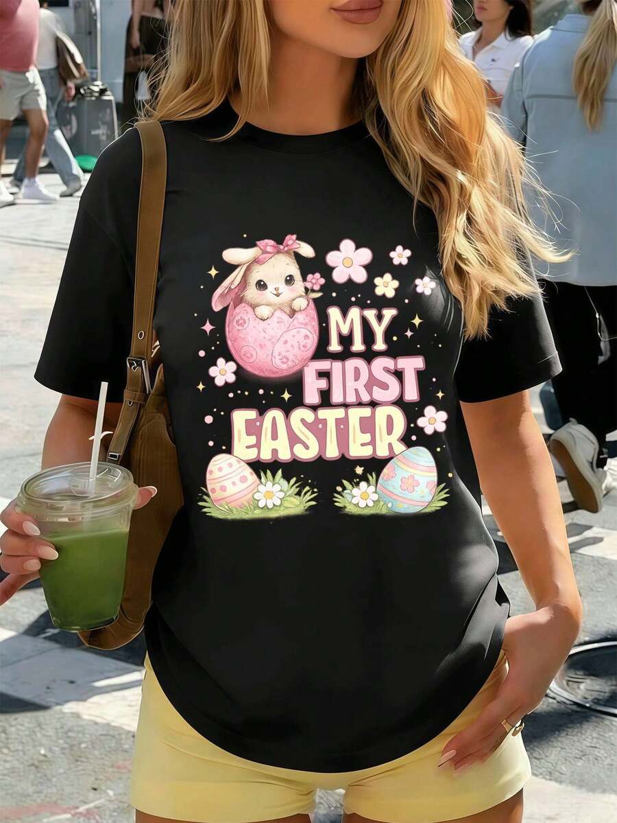 Women T-Shirts - Black - View 1