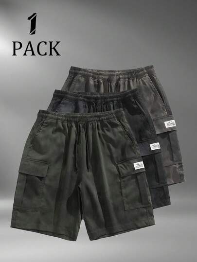Men's Summer Sports Shorts, Casual Fashion Tie-Dye Cargo Outdoor Bermuda Shorts