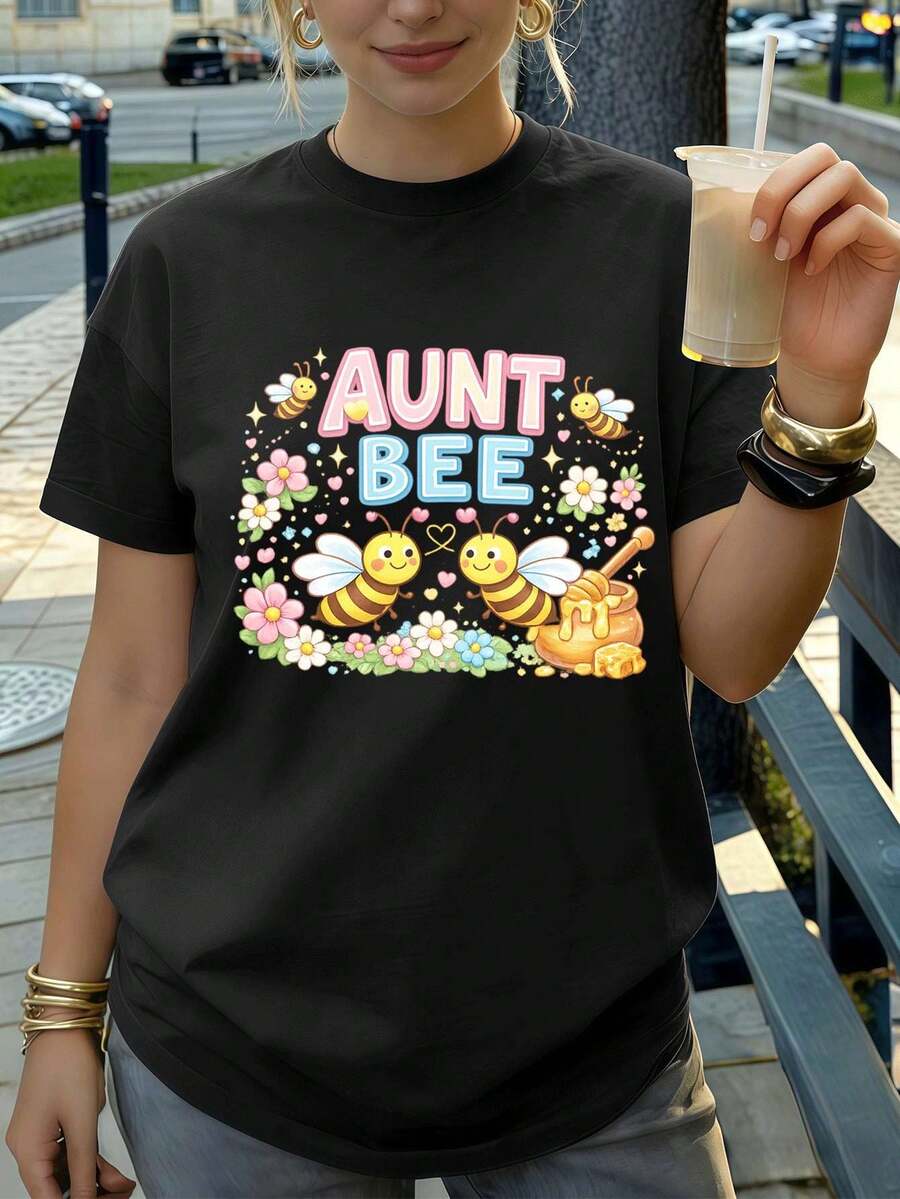 Women T-Shirts - Black - View 1