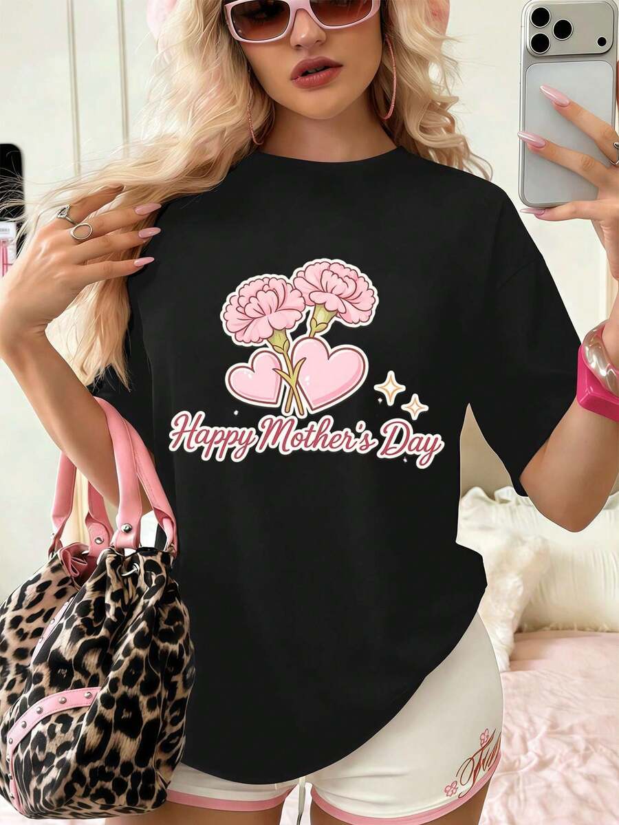 Women T-Shirts - Black - View 1