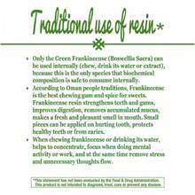 Incienso Verde Real Hojari de Omán Boswellia Sacra Incienso Puro Chruch Olibanum luban 1 oz - como en la imagen - Ver 5