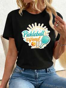 Women T-Shirts - Black - View 1