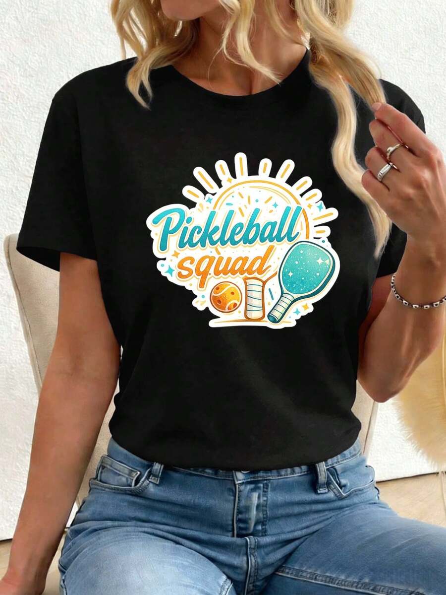 Women T-Shirts - Black - View 1