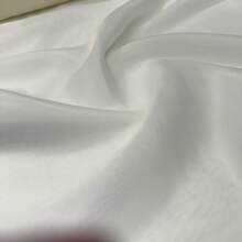 Plain Voile Fabric, Assorted Colors, 3.00m (Width), Curtains, Decoration - 象牙 - 查看 1