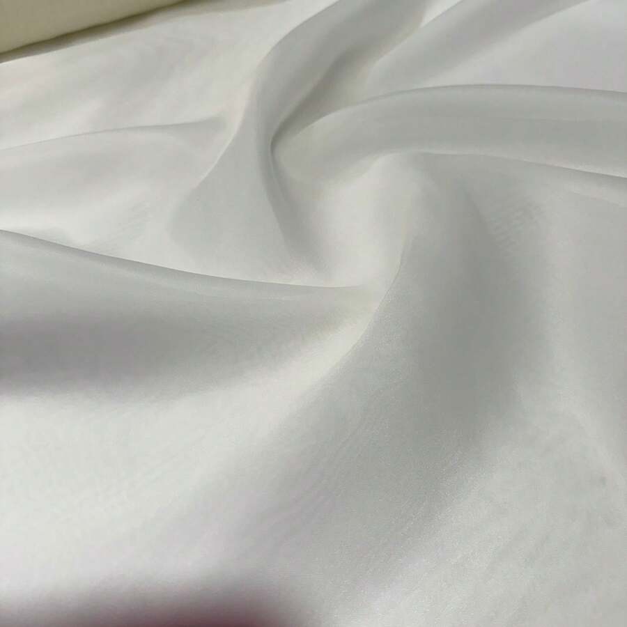 Plain Voile Fabric, Assorted Colors, 3.00m (Width), Curtains, Decoration - 象牙 - 查看 1