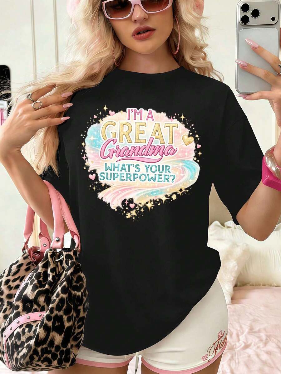Women T-Shirts - Black - View 1