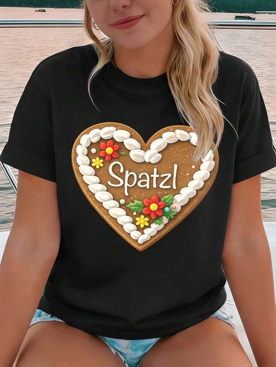 Women T-Shirts - Black - View 1