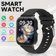 Orologio smart touch screen, progettato per giovani donne alla moda, uomini e coppie. Supporta chiamate senza fili, contapassi, controllo musica e funzioni fitness, compatibile con telefoni Android/iOS, dotato di batteria da 180mAh. Una scelta regalo ideale per Capodanno, San Valentino, Pasqua e Natale. - Multicolore - Visualizzare 1