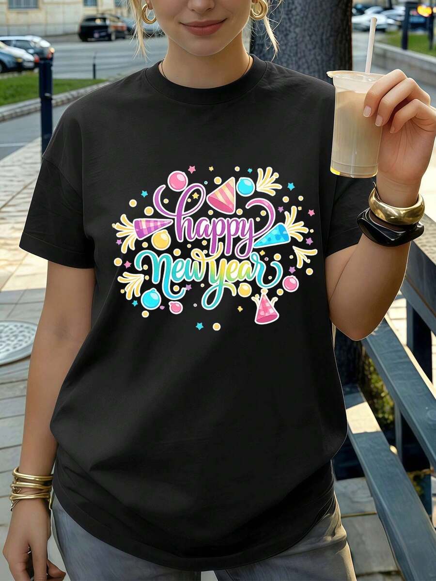Women T-Shirts - Black - View 1