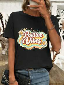 Women T-Shirts - Black - View 1