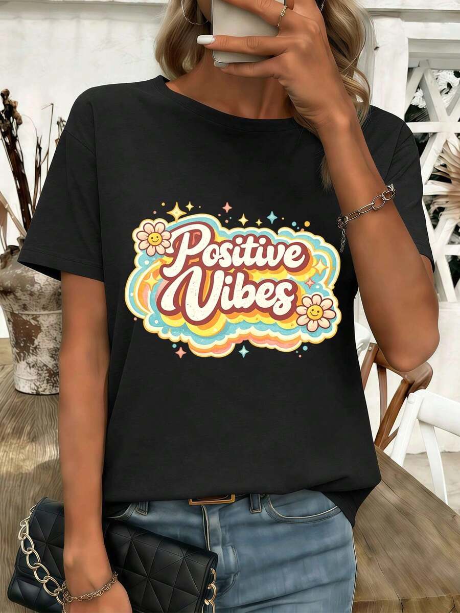 Women T-Shirts - Black - View 1