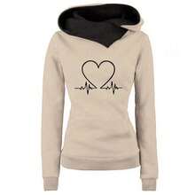 Conjunto de dos piezas de chándal para mujer, sudaderas con capucha y pantalones cálidos para invierno, jerséis, sudaderas para mujer, ropa para correr, traje deportivo - Blusas color caqui - Ver 5