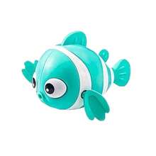 1pc Clownfish Swimming Bath Tub Toy, Floating Rotating Toy, Infant Water Toy, Plush Gift - Multicolor - View 12
