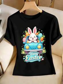 Women T-Shirts - Black - View 2