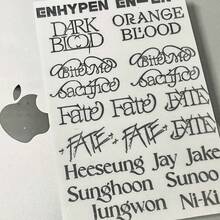 EN/HYPEN K-Pop Boy Band Stickers, Decorative Stickers Suitable For DIY Laptop, Phone Case, Earphones, Planner, Gift For Friends, Fans Collection - Multicolor - View 5