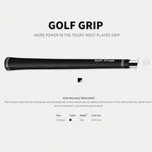 Golf Grips 1PC/10PCS Standardsize Golf Club Grips,All-Weather Firm Control And High Performance Grips Provides Superior Comfort And Responsiveness,Surface Non-Slip | Swing Faster & Square The Clubface More Naturally. - Black - View 2
