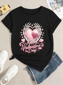 Women T-Shirts - Black - View 2