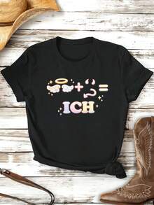 Women T-Shirts - Black - View 2