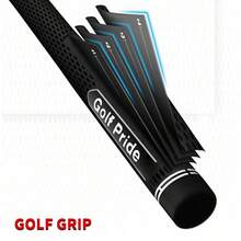 Golf Grips 1PC/10PCS Standardsize Golf Club Grips,All-Weather Firm Control And High Performance Grips Provides Superior Comfort And Responsiveness,Surface Non-Slip | Swing Faster & Square The Clubface More Naturally. - Black - View 3