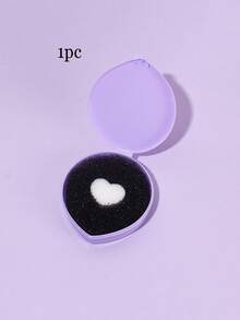 Makeup Brush Dry Cleaning Sponge Washing Box, Easy & Quick Brush Cleaning, No Water Needed, Powder Residue Removal, Slouchy & Portable, Reusable - Purple - View 14