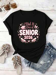 Women T-Shirts - Black - View 2