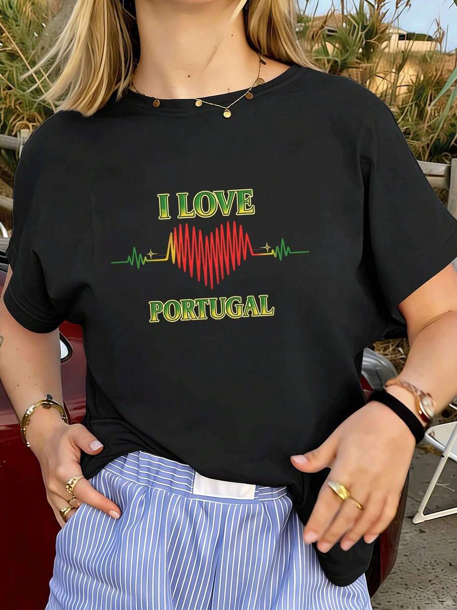 Women T-Shirts - Black - View 1