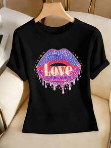 Women T-Shirts - Black - View 2