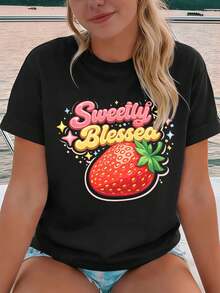 Women T-Shirts - Black - View 1