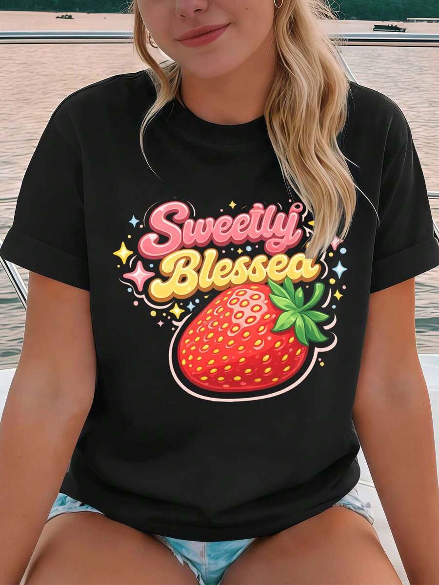 Women T-Shirts - Black - View 1