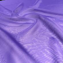 Plain Voile Fabric, Assorted Colors, 3.00m (Width), Curtains, Decoration - 紫色 - 查看 5
