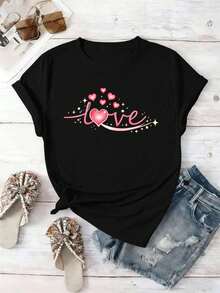 Women T-Shirts - Black - View 2